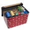 Simplify Storage Tote, 15-3/8 in L x 11-3/8 in W x 15-3/8 in H, Red, Polypropylene 9080-30 - alternate 2